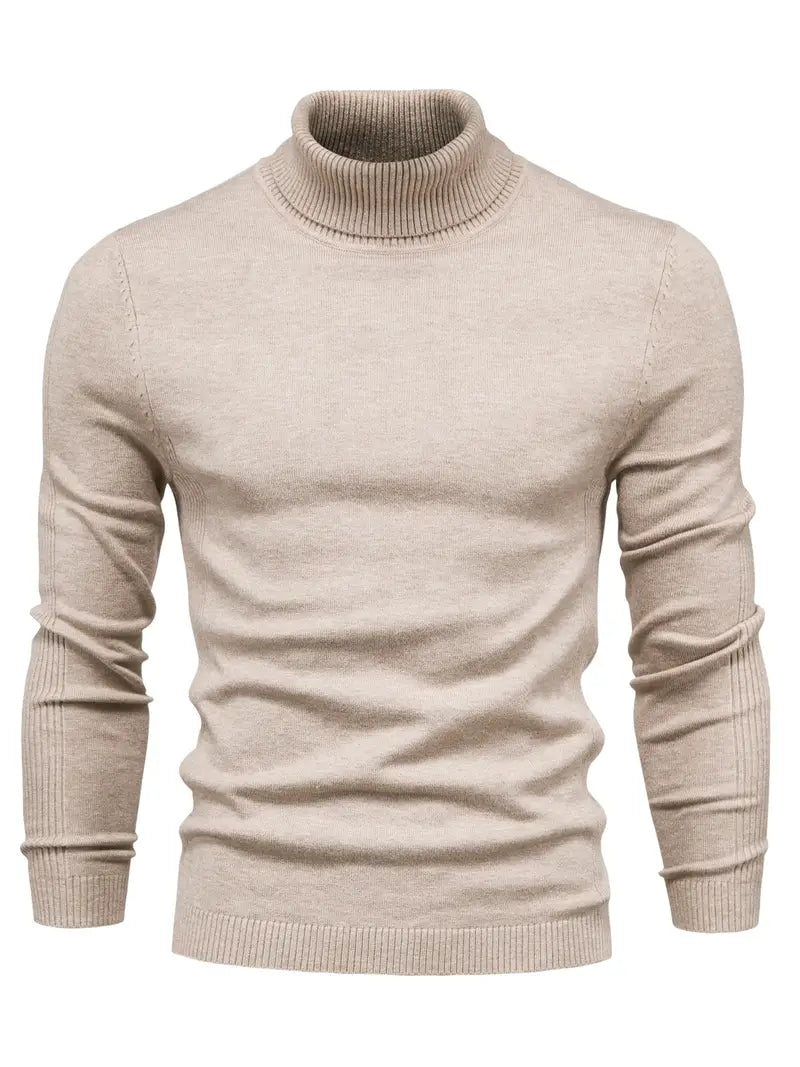 Stylish Men's Turtleneck Sweater