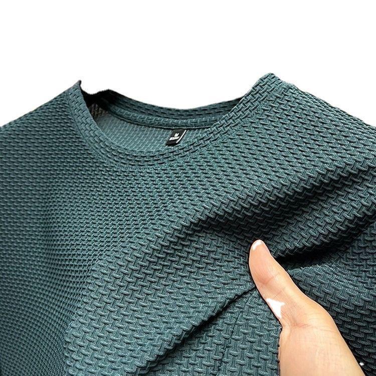 Summer-Ready Mesh Round T-Shirt for Ultimate Breathability
