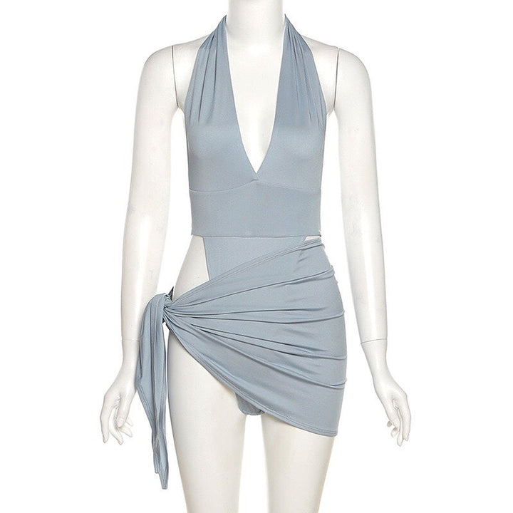 Two-piece swimming costume