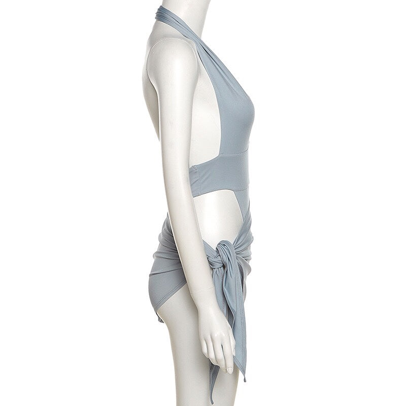 Two-piece swimming costume