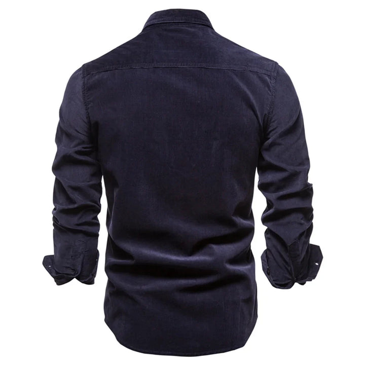 Classic Single-Breasted Men's Dress Shirt