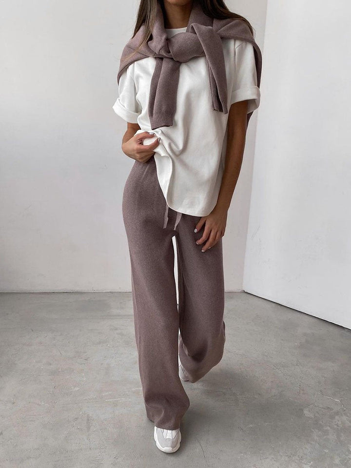 Roxan™ Elegant 2 Piece Cotton Blend Outfit