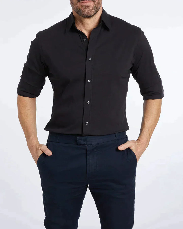 Premium Flex Zip Shirt for Effortless Casual Style
