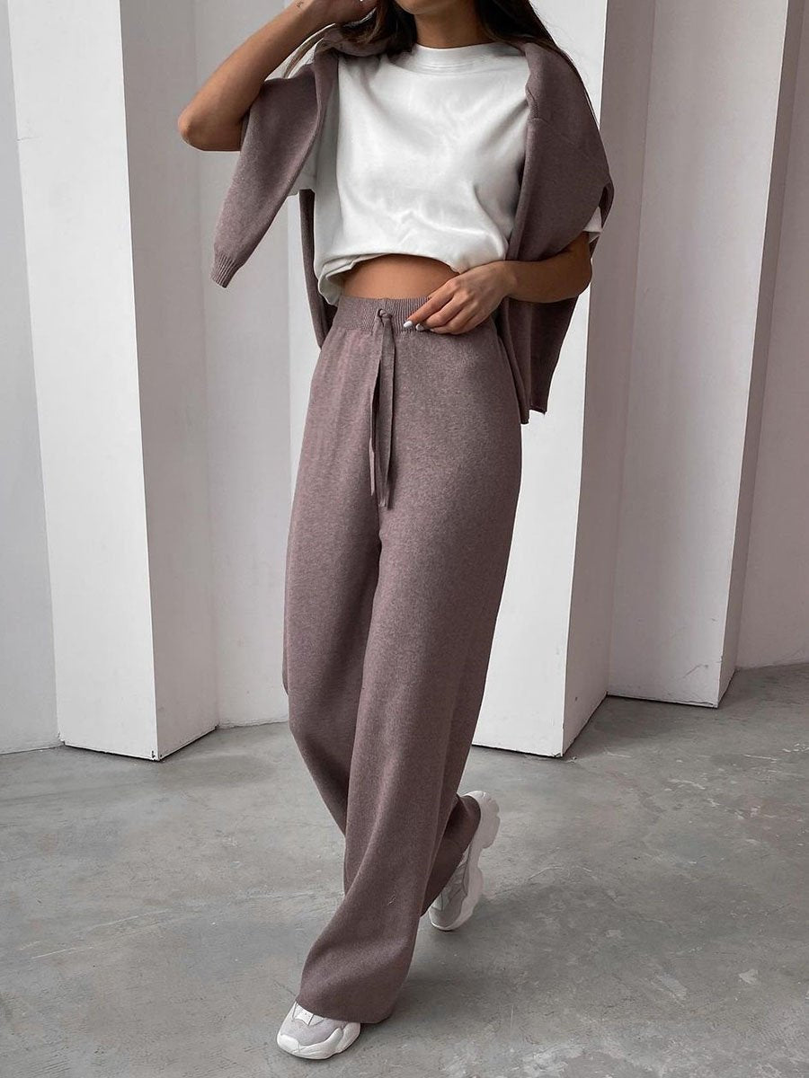 Roxan™ Elegant 2 Piece Cotton Blend Outfit