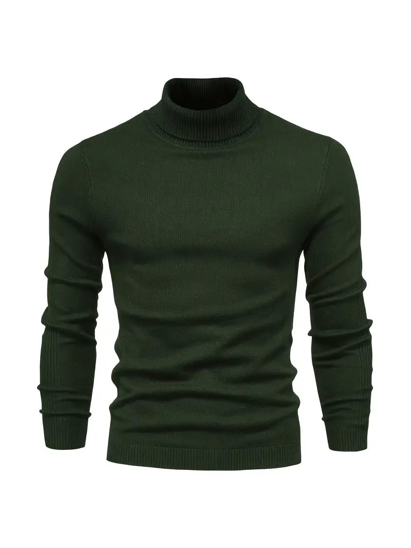 Stylish Men's Turtleneck Sweater
