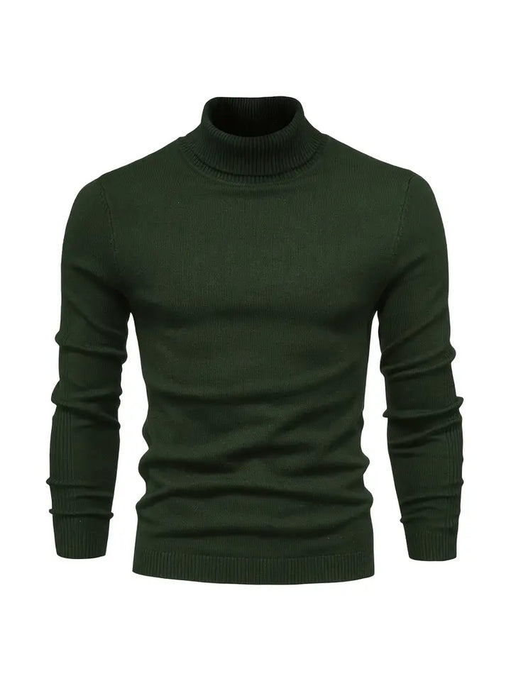 Stylish Men's Turtleneck Sweater