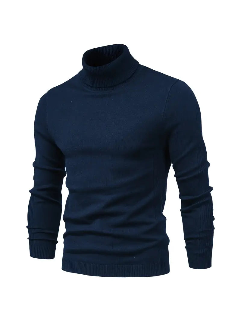 Stylish Men's Turtleneck Sweater