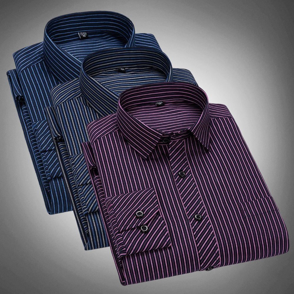 Chic Striped Dress Shirt for Effortless Style