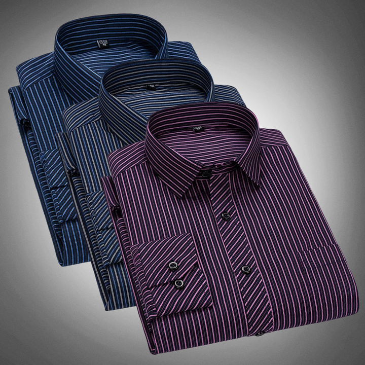 Chic Striped Dress Shirt for Effortless Style