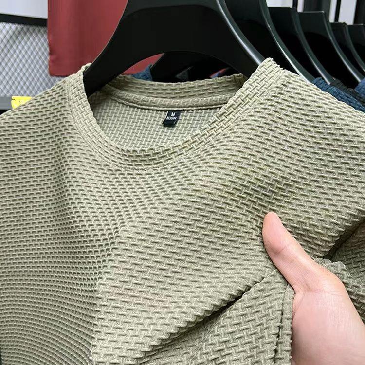 Summer-Ready Mesh Round T-Shirt for Ultimate Breathability