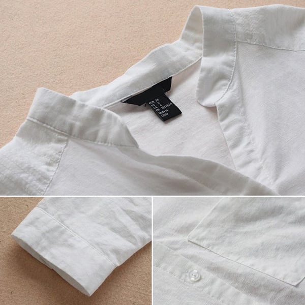Elegante Leinenbluse für stilbewusste Frauen – Alice