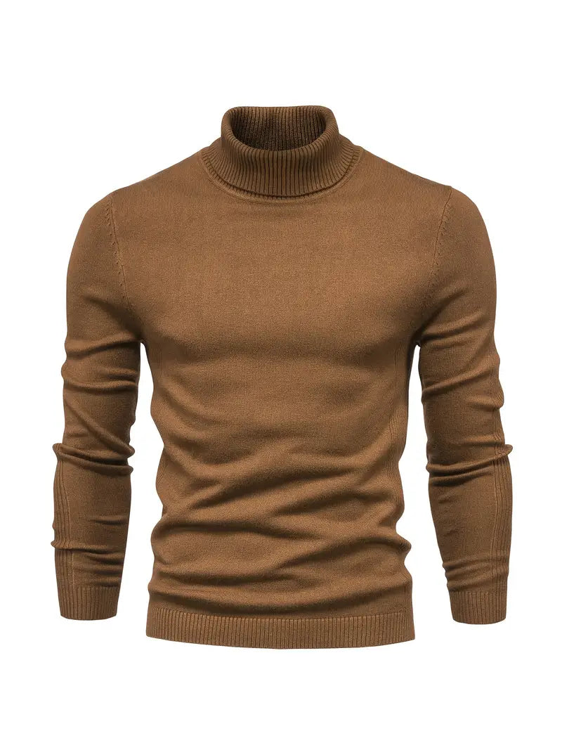 Stylish Men's Turtleneck Sweater