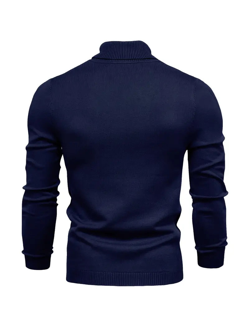 Stylish Men's Turtleneck Sweater