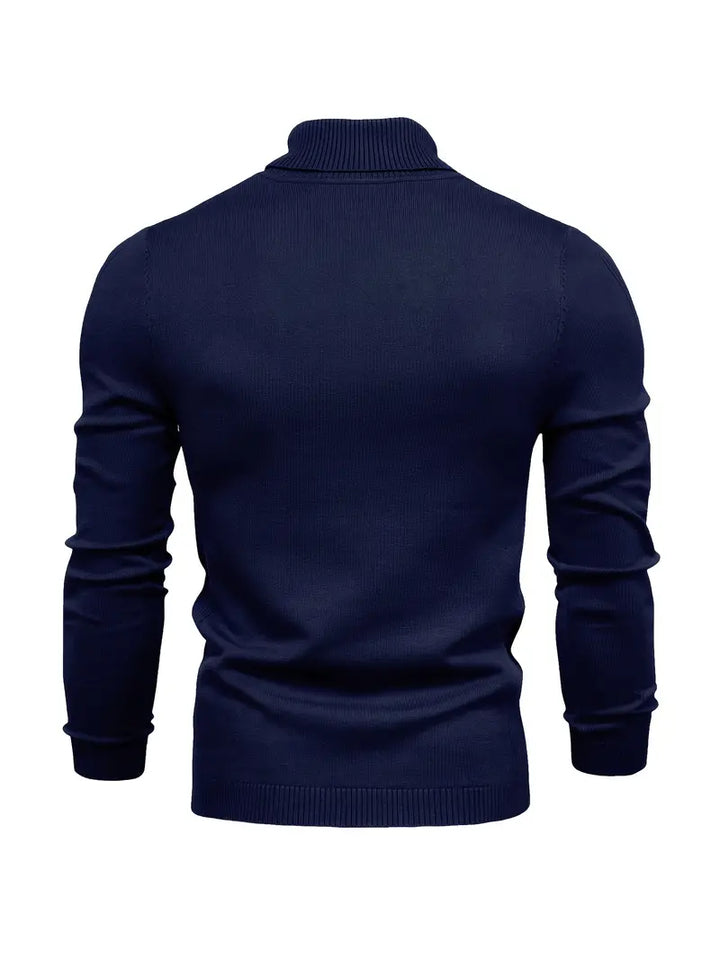 Stylish Men's Turtleneck Sweater