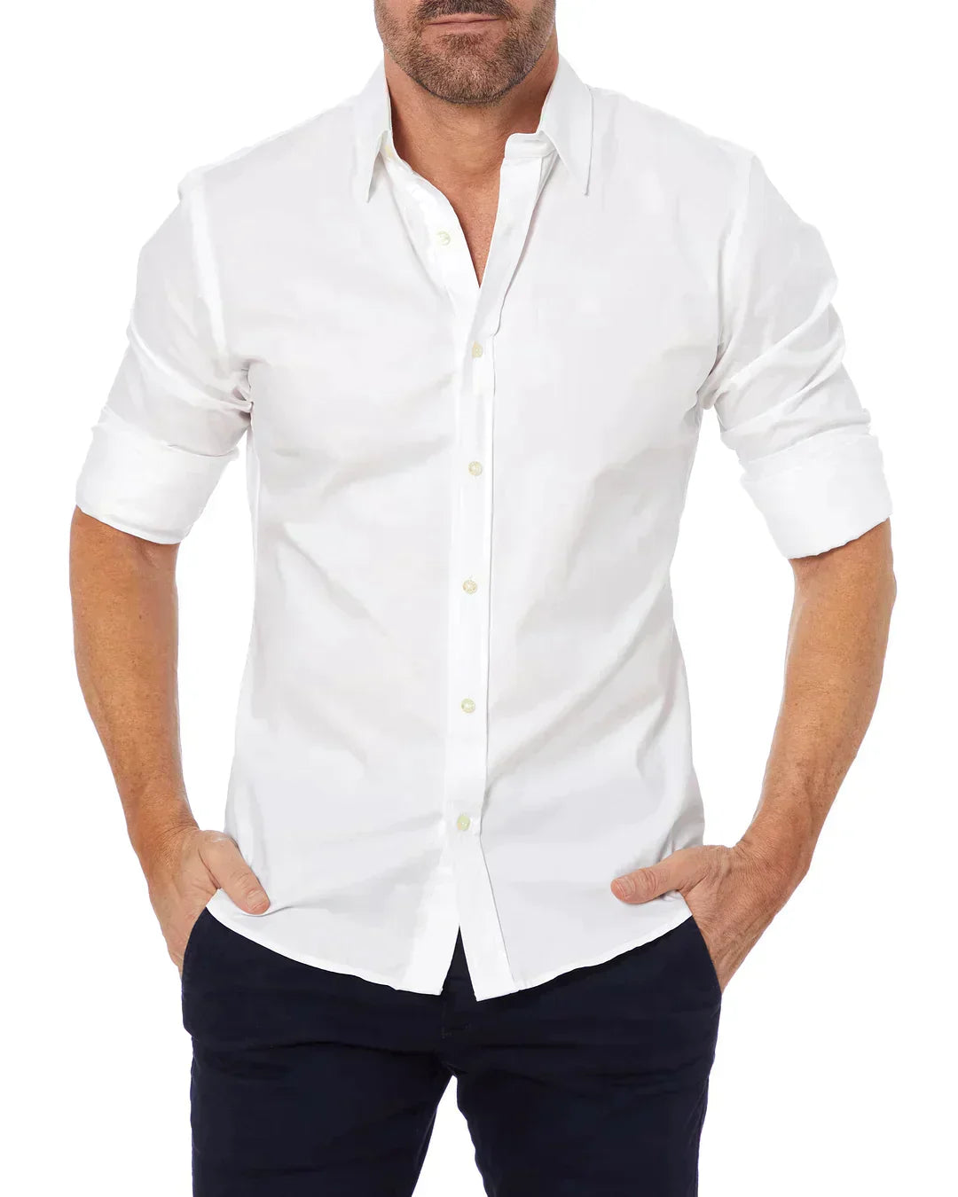Premium Flex Zip Shirt for Effortless Casual Style