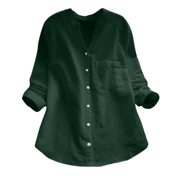 Elegante Leinenbluse für stilbewusste Frauen – Alice