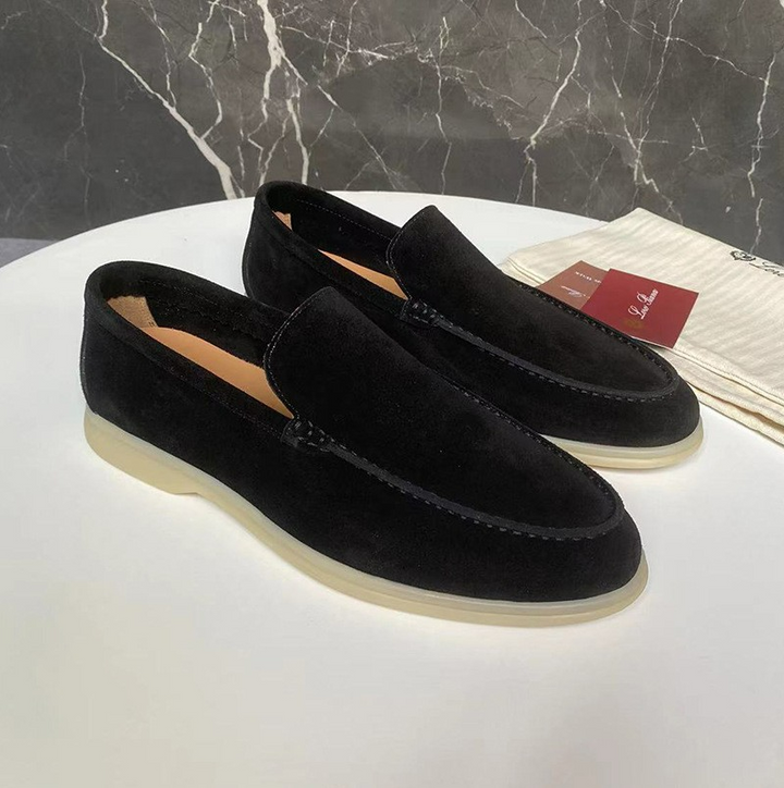 Men's casual suede loafers
