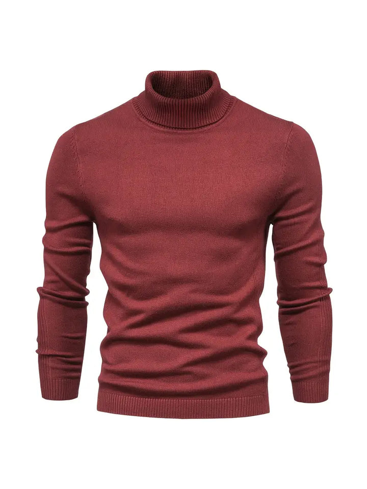 Stylish Men's Turtleneck Sweater