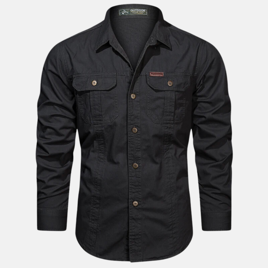 Elevate Your Style with Our Luxe Cargo Shirt