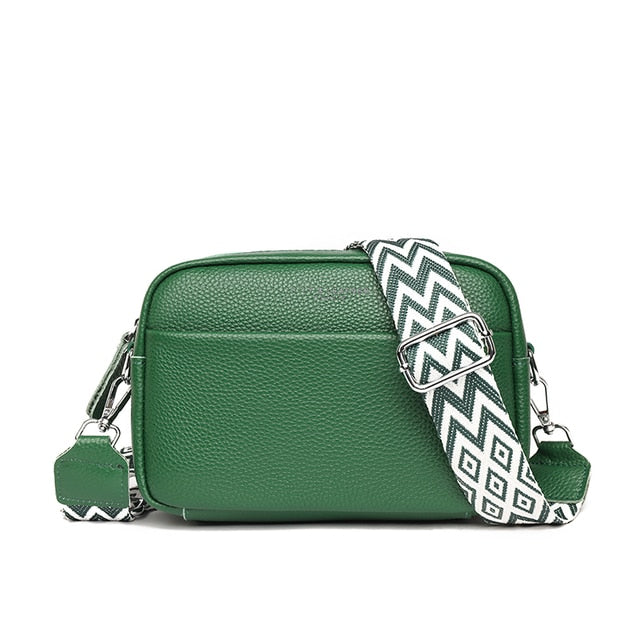 Shoulder bag made from vegan leather for women