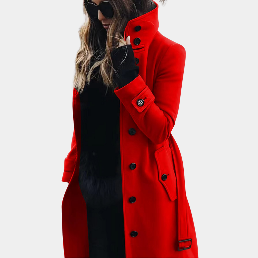 Oona Lange Trenchcoat Jas Dames