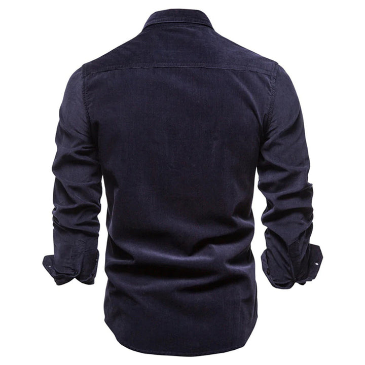 Cozy Men's Corduroy Shirt: Perfect for Autumn and Winter Warmth