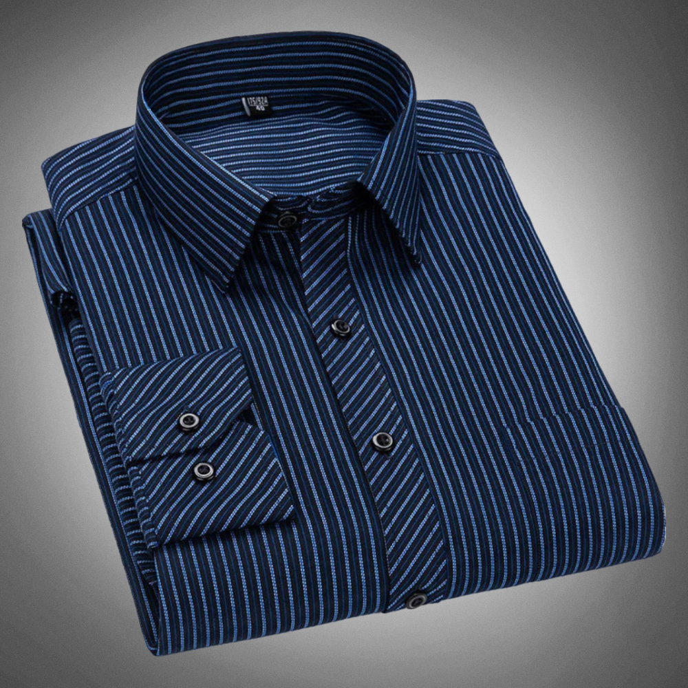 Chic Striped Dress Shirt for Effortless Style