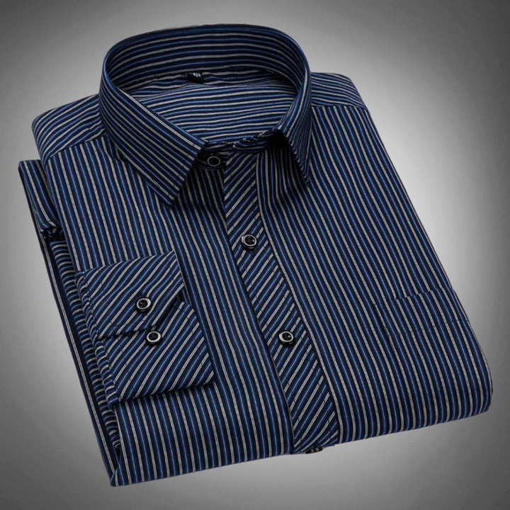 Chic Striped Dress Shirt for Effortless Style