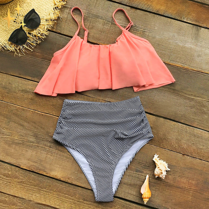 The most comfortable and beautiful bikini of the year, with higher-cut bottoms and tops