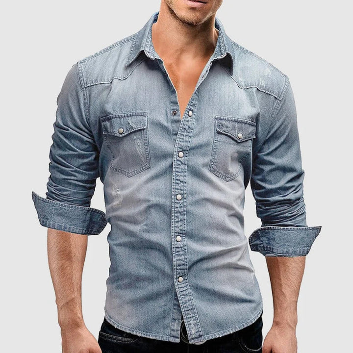 Classic Denim Shirt for Every Occasion