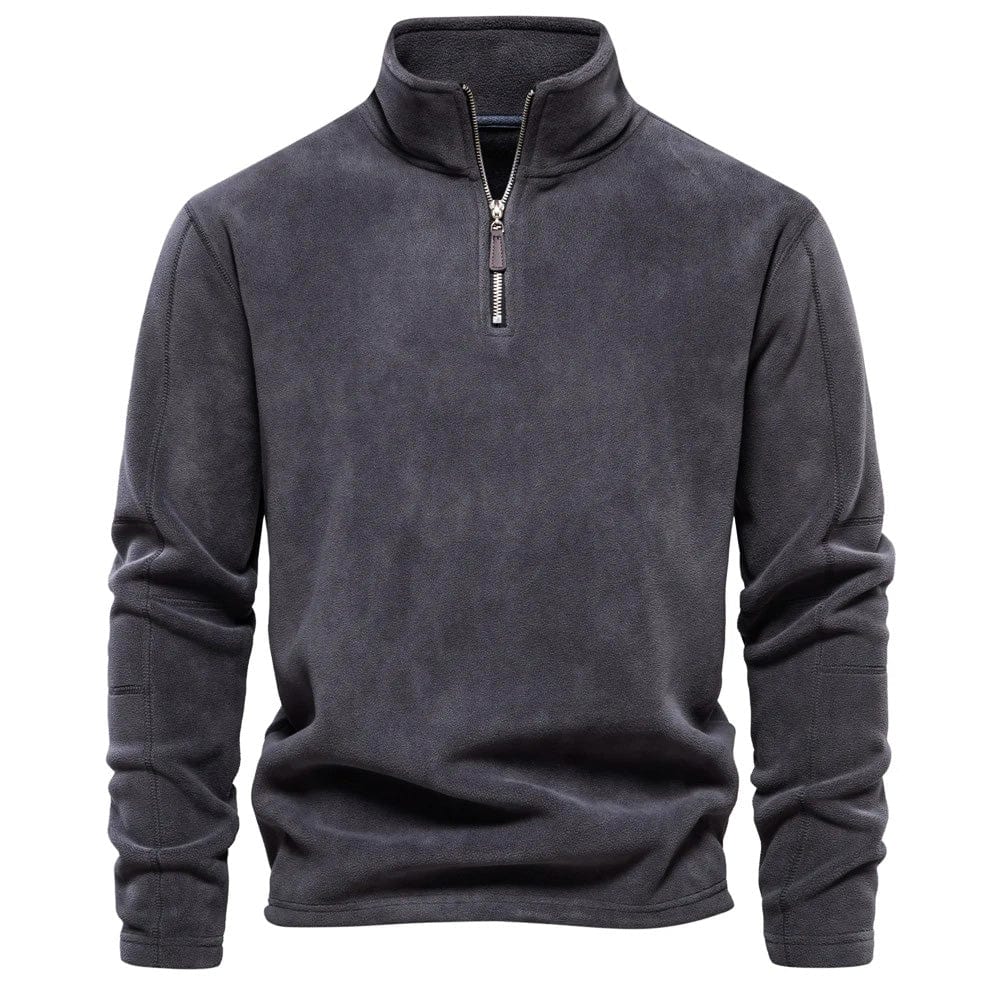 Cozy Luxe Fleece Velour Sweater