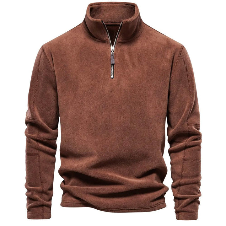 Cozy Luxe Fleece Velour Sweater
