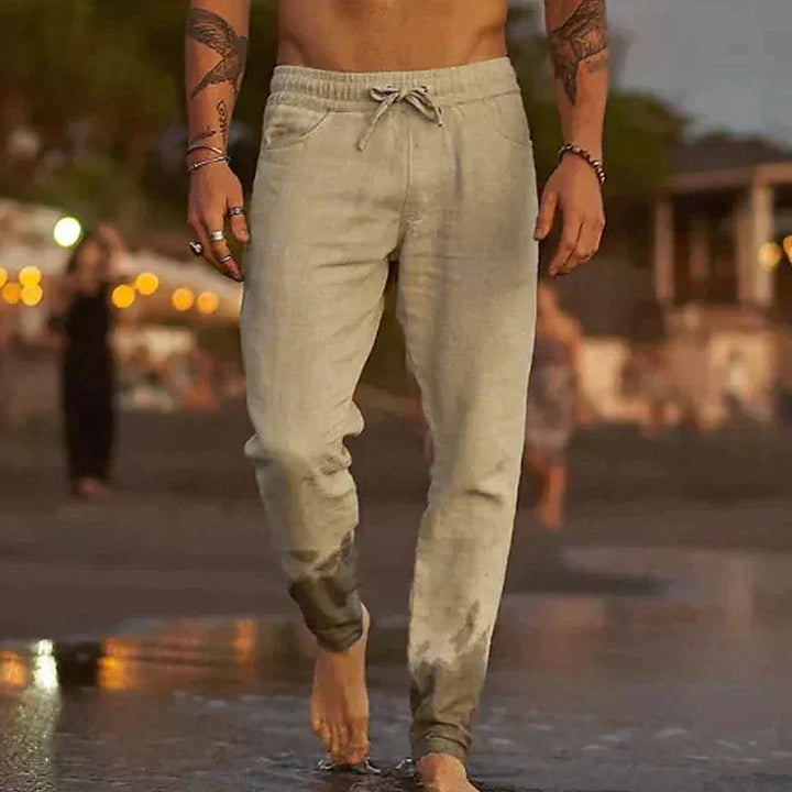 Rafael Men's Stylish Linen Trousers