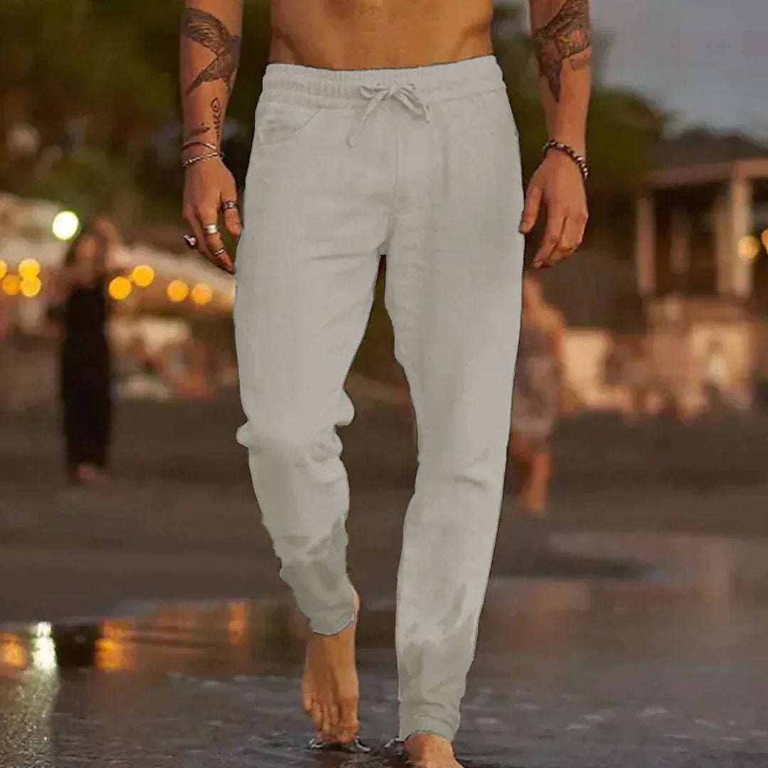 Rafael Men's Stylish Linen Trousers
