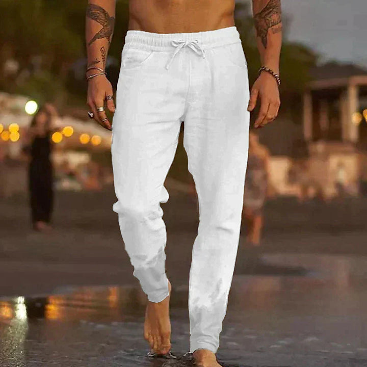 Rafael Men's Stylish Linen Trousers