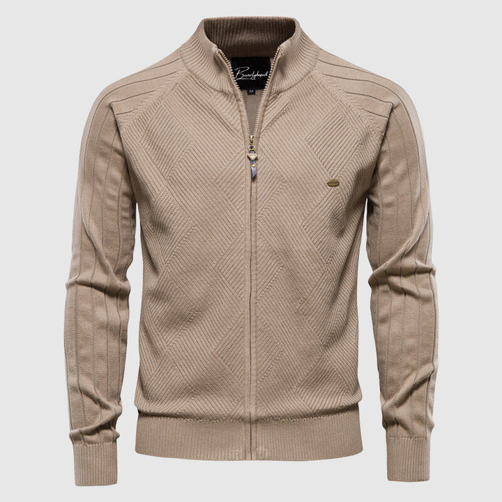 Zip-Up Stylish Pullover for Effortless Comfort