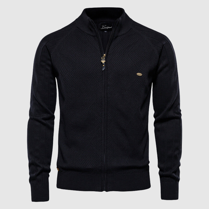 Zip-Up Stylish Pullover for Effortless Comfort