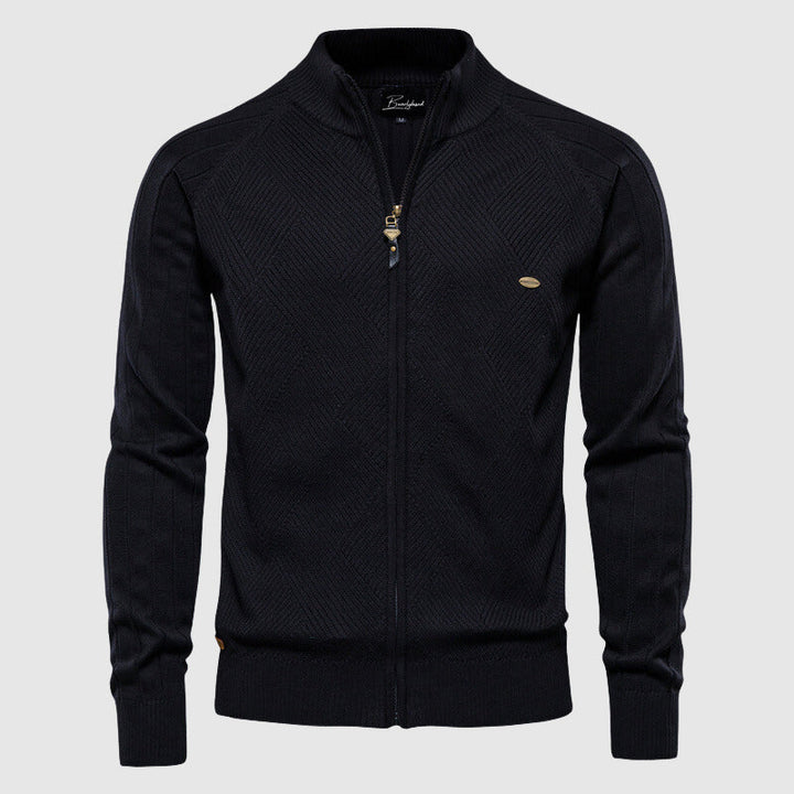 Zip-Up Stylish Pullover for Effortless Comfort