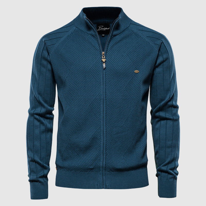 Zip-Up Stylish Pullover for Effortless Comfort