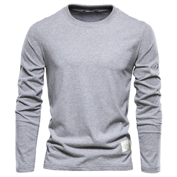Stylish Long-Sleeved O-Neck T-Shirt for Ultimate Comfort