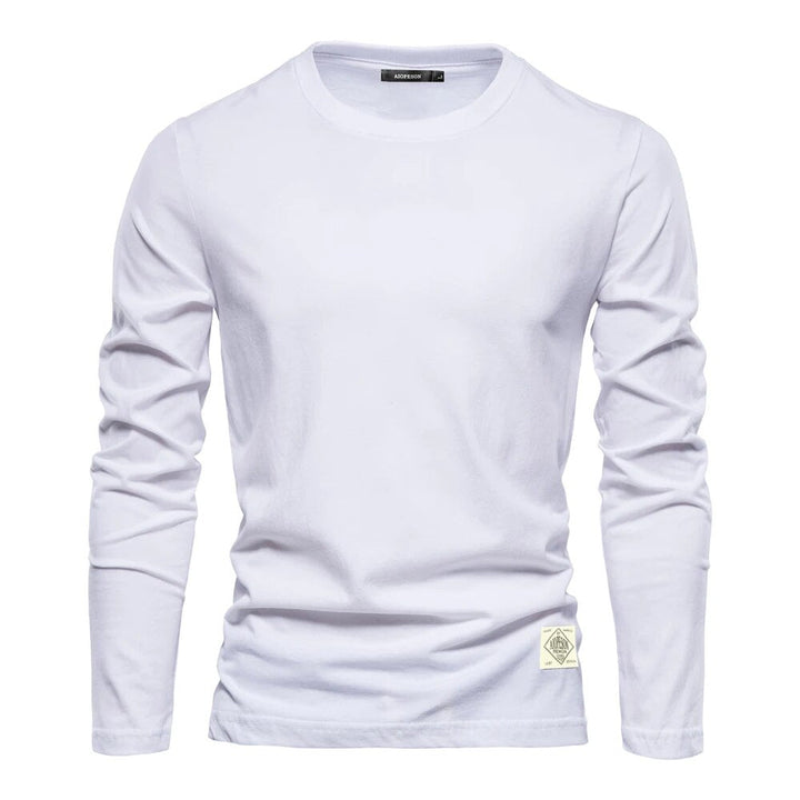 Stylish Long-Sleeved O-Neck T-Shirt for Ultimate Comfort