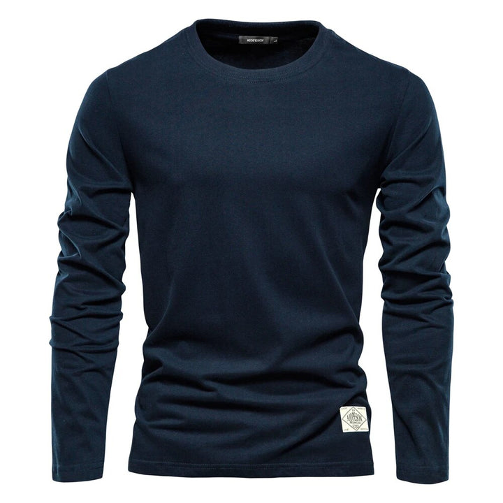 Stylish Long-Sleeved O-Neck T-Shirt for Ultimate Comfort