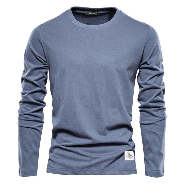 Stylish Long-Sleeved O-Neck T-Shirt for Ultimate Comfort