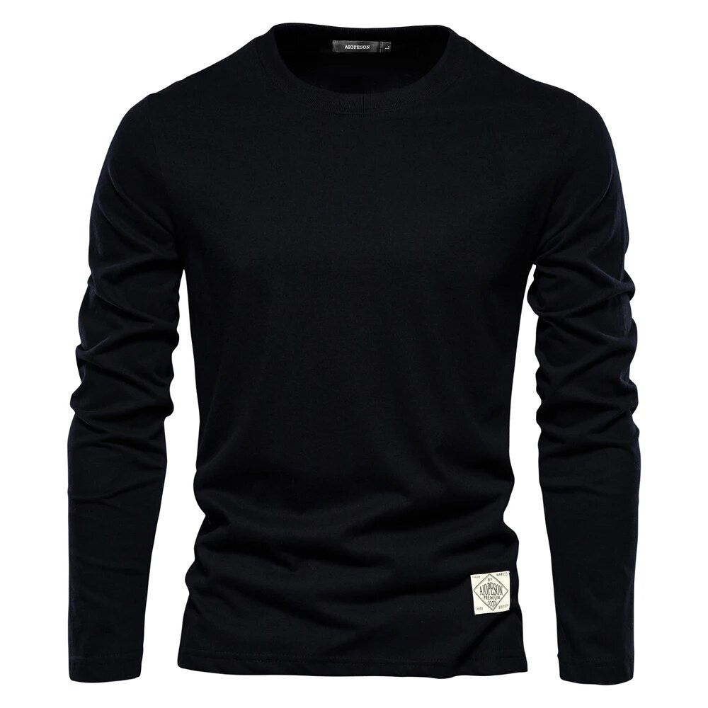 Stylish Long-Sleeved O-Neck T-Shirt for Ultimate Comfort