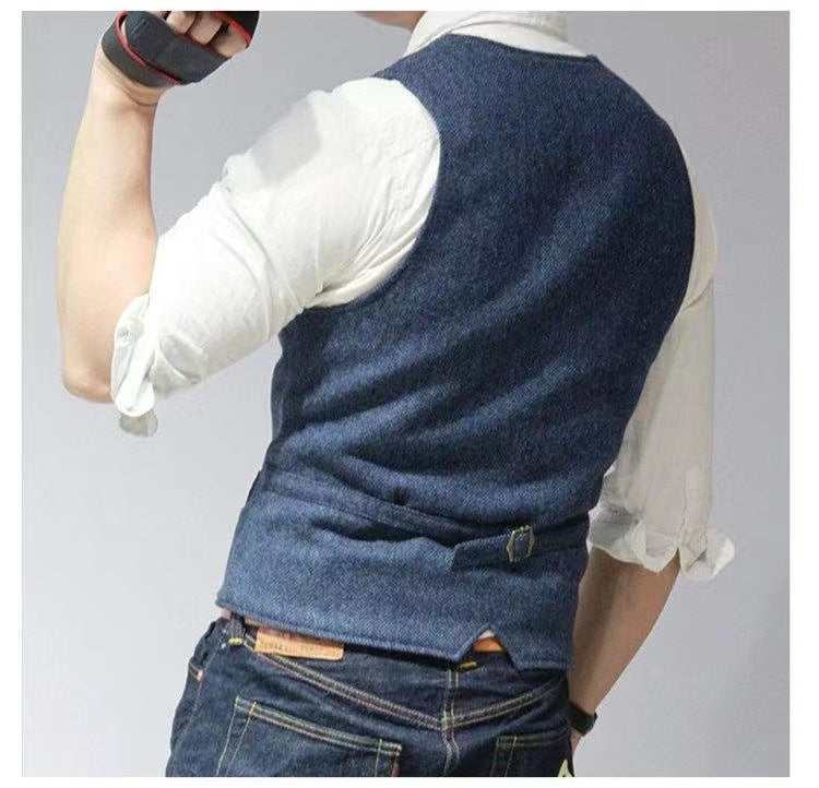 Stylish Men's Casual Waistcoat for Effortless Elegance