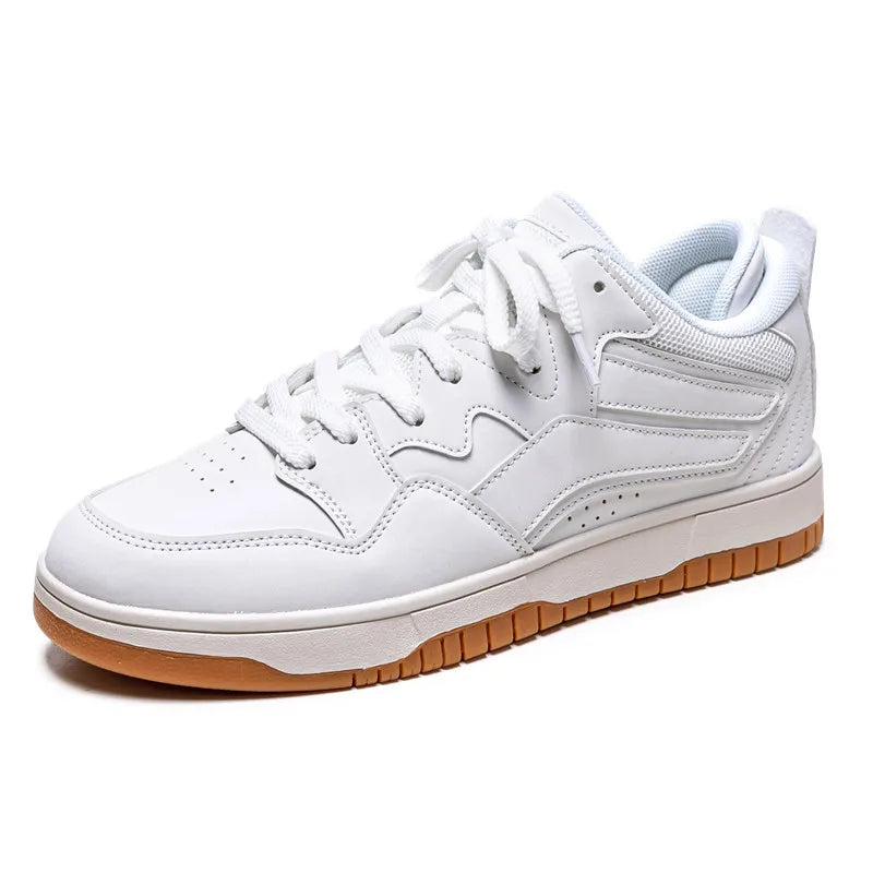 Retro low-top trainers with contrasting details
