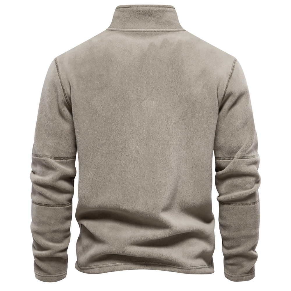 Cozy Luxe Fleece Velour Sweater