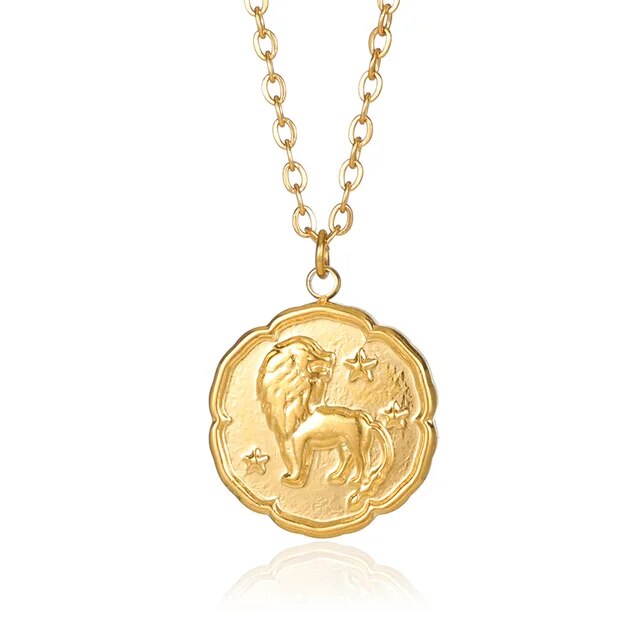 Calla™ Gold Plated Zodiac Sign Necklace