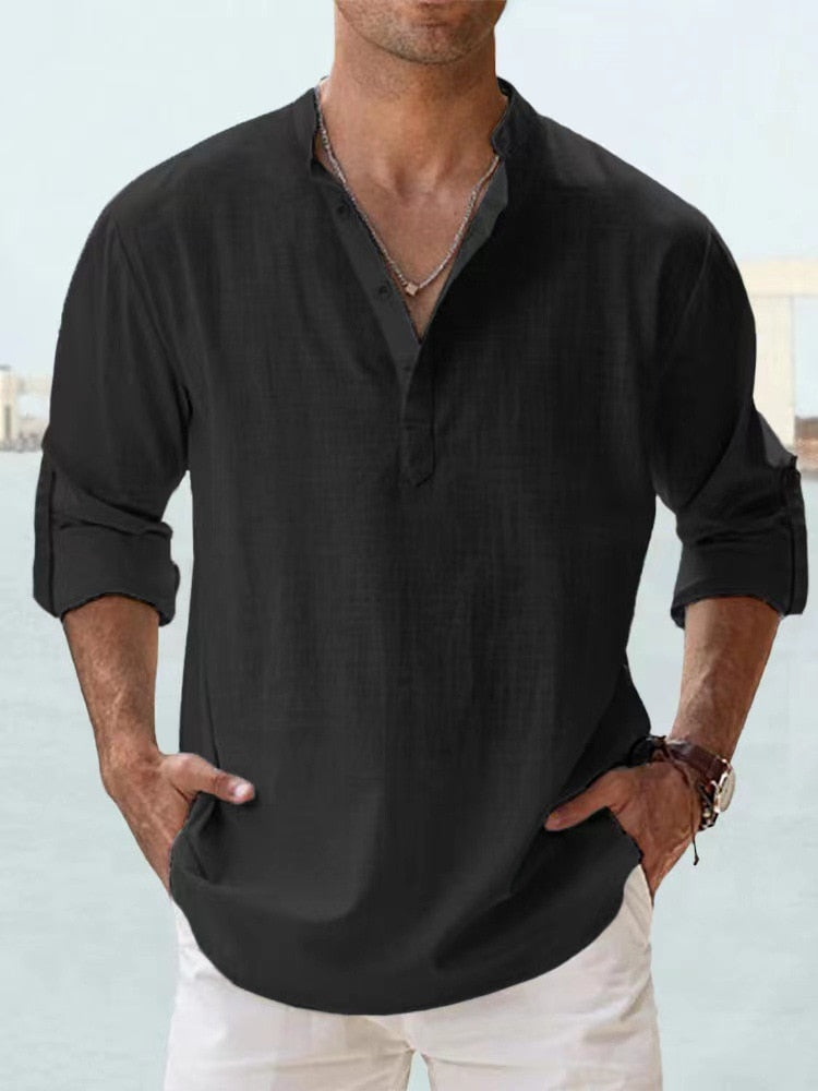 Lightweight and Breathable Linen Shirt for Ultimate Comfort