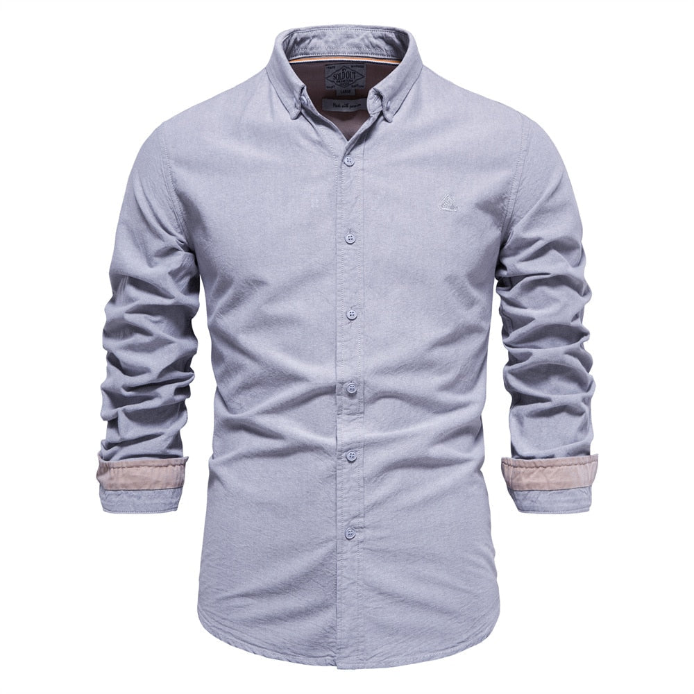 Elegant Oxford Dress Shirt